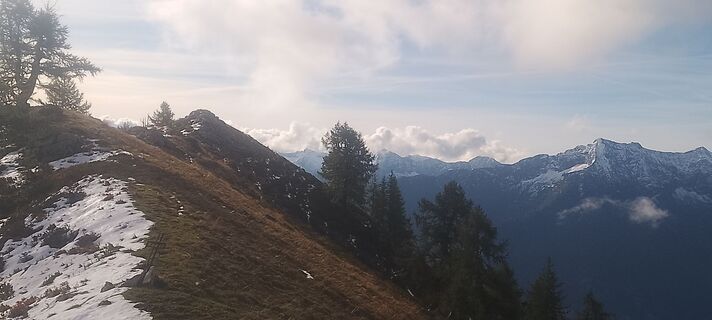 Foto de Mattia Narciso a lo largo del recorrido