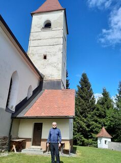 Foto von Sigunde entlang der Tour