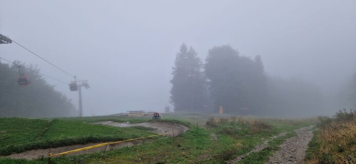 Photo de Štefan Sumper le long du parcours