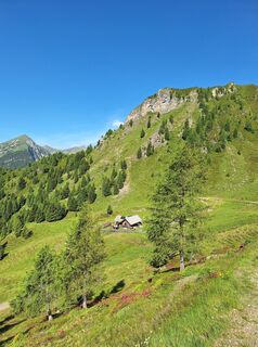 Foto von Dagmar Hofer entlang der Tour