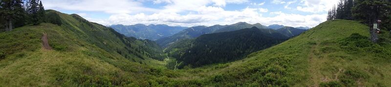 Foto von Andreas Cap entlang der Tour