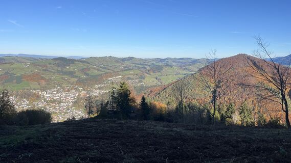 Photo de Sabine Offenberger le long du parcours
