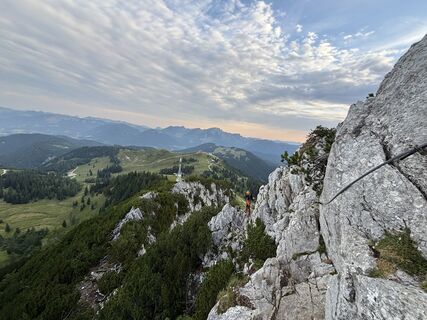 Foto von Florian König entlang der Tour