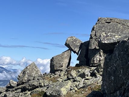 Photo de Bernhard Koller le long du parcours