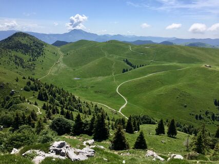 Foto von Gerardo Brunetti entlang der Tour