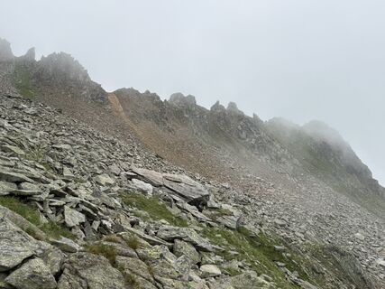 Zdjęcie z Norbert Herbig wzdłuż trasy