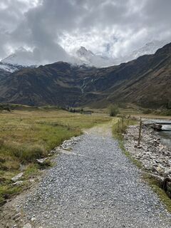 Foto von Wilhelm Hann entlang der Tour