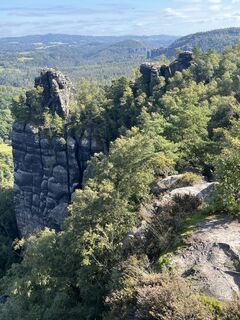 Foto da Michaela Fischer lungo il tour