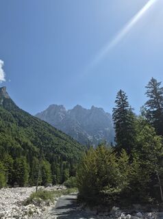 Foto von Evi Strieß entlang der Tour