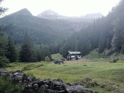 Foto de simone ravasi a lo largo del recorrido