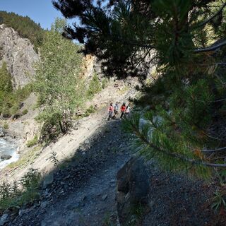 Wandern entlang der Clemgia