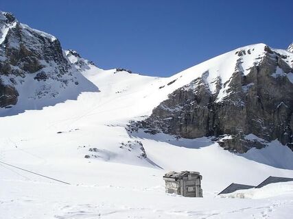 Der Aufstieg zur Gitzifurggu