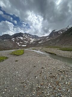Foto de Alexander Lener a lo largo del recorrido