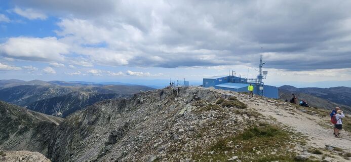 Foto de Mateja Rečnik a lo largo del recorrido