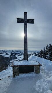 Foto de Daniela Überreich a lo largo del recorrido