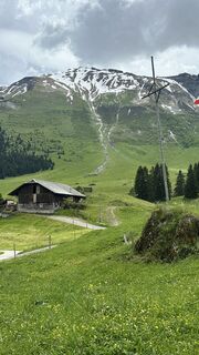Foto von Corina Matzinger entlang der Tour