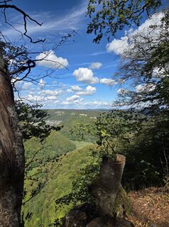 Foto de Marcel Pokorny a lo largo del recorrido