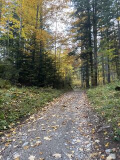 Photo de sophie le long du parcours