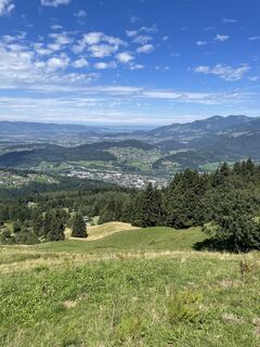 Foto von Philipp Türtscher entlang der Tour