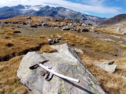 Photo de Markus le long du parcours