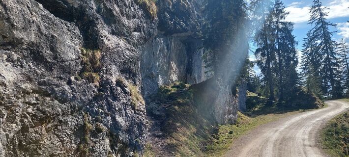 Foto von Kurt Mauracher entlang der Tour