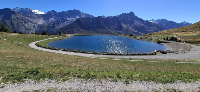 Foto von Adriano Placenzotto entlang der Tour