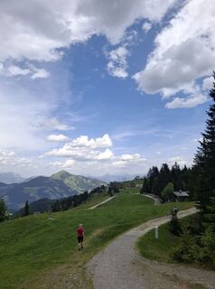 Foto von Andi entlang der Tour
