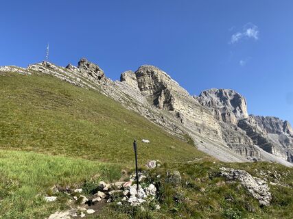 Foto von Sergio Rasore entlang der Tour
