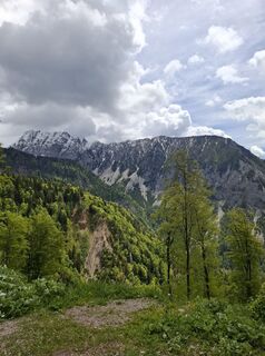 Foto von Miha Gros entlang der Tour