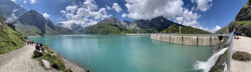 Foto von Koen De Wit entlang der Tour