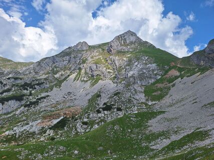 Foto von Katharina entlang der Tour