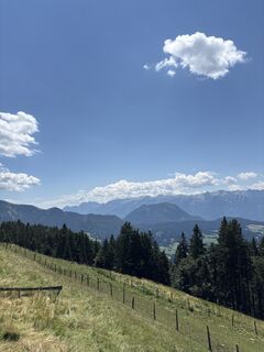 Foto von Heinz Sperl entlang der Tour