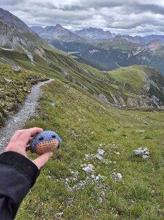 Foto von Marie Weyn entlang der Tour