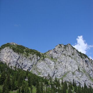 Blick zur Tegernseer Hütte