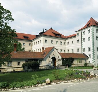 Das Schloss Katzenstein (Begunjska Graščina) in Begunje na Gorenjskem