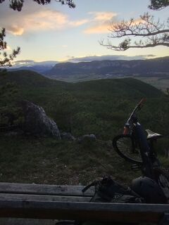 Foto fra Bernhard Grüneis underveis på turen