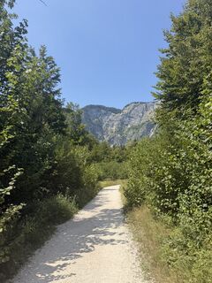 Photo de Arne Hölzel le long du parcours