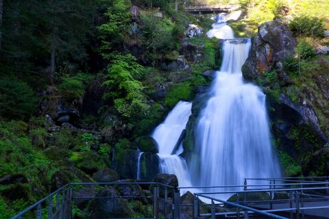 Triberger Wasserfall: Unterer Hauptfall