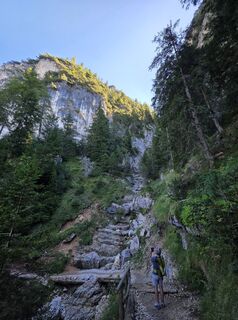 Foto von Simone Weimann entlang der Tour