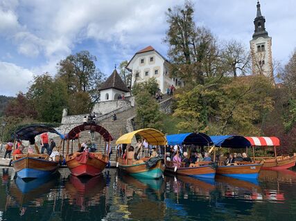 Foto von Karlheinz Bauer entlang der Tour