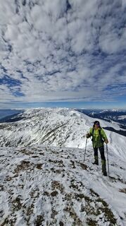 Fotografia z Sase Dinev na trase