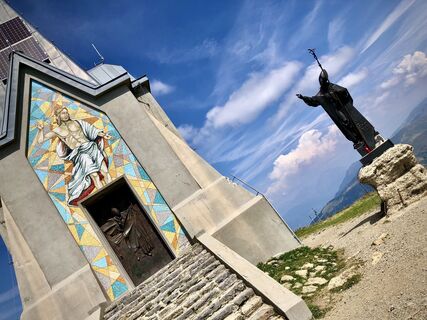 Foto från Matthias Pötter under resans gång