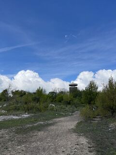 Fotografia z Levente Németh na trase