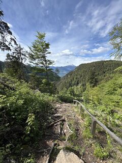 Foto von Markus Ablinger entlang der Tour