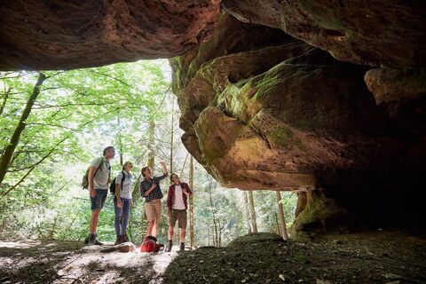 Entdeckungen auf dem Kirkeler Felsenpfad