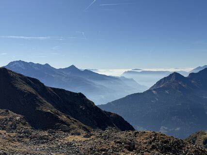 Foto de Norbert Herbig a lo largo del recorrido