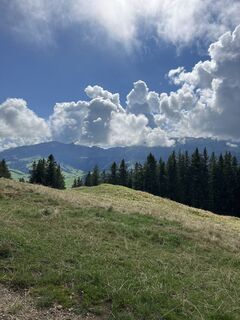 Foto von Raphael Koller entlang der Tour