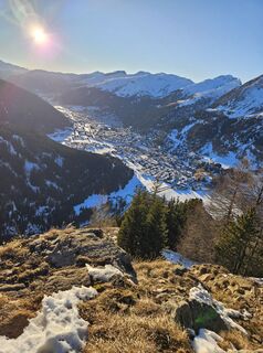 Foto von Anna Krizhanovska entlang der Tour