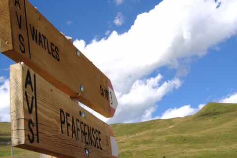 Leichte Gipfelwanderung zum Piz Watles, 2.556 m