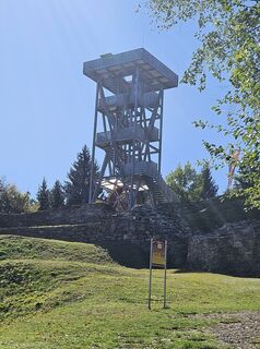 Foto von Franz Russ entlang der Tour